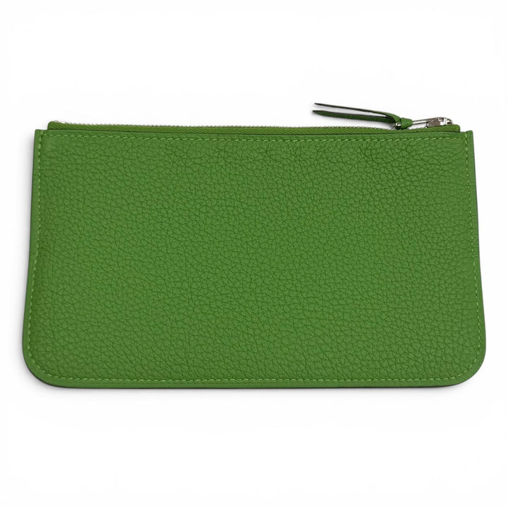 Great HERMES Purse Dogon GM Duo Serie Metal Togo Leather Women