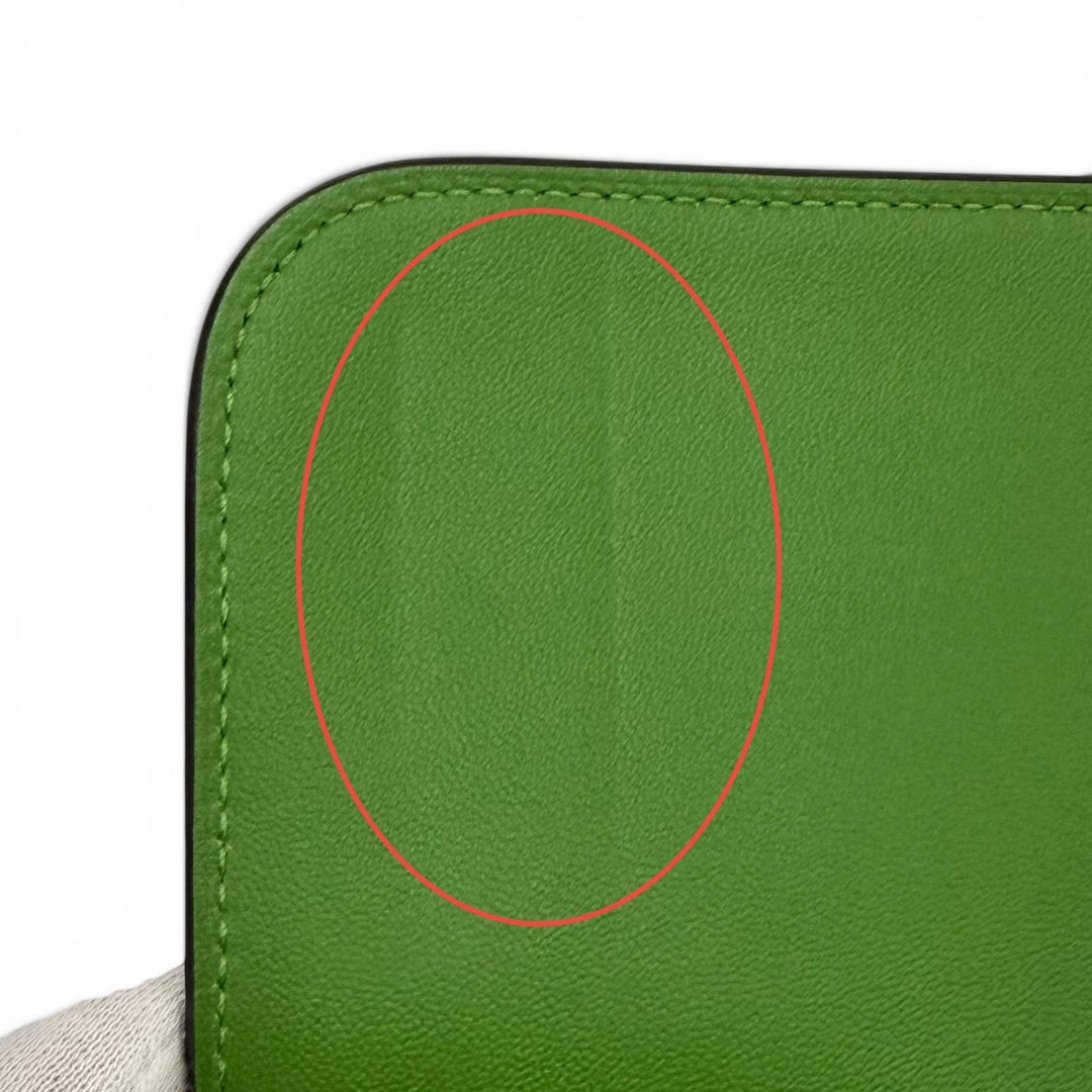 Great HERMES Purse Dogon GM Duo Serie Metal Togo Leather Women