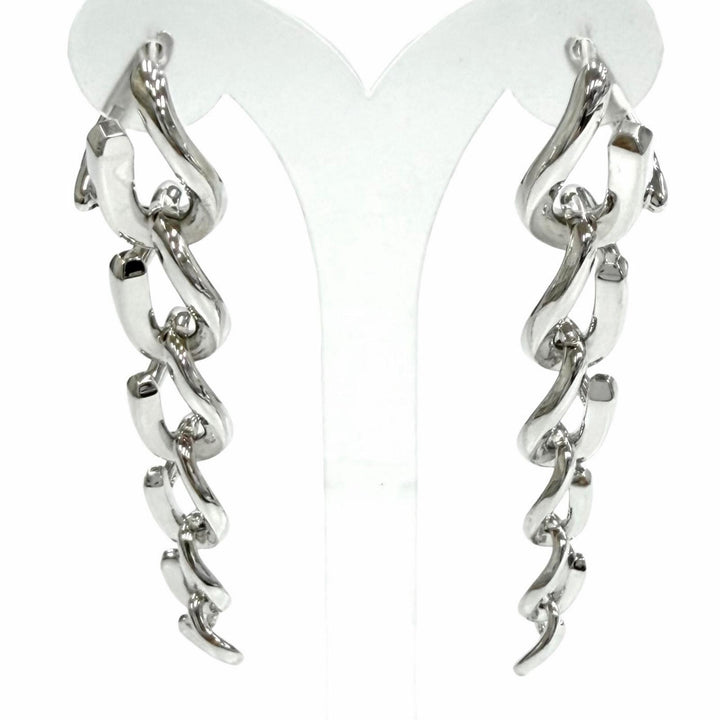 Excellent TIFFANY&Co. Pierce Forge Drop Link Pierce Silver AG925 Women