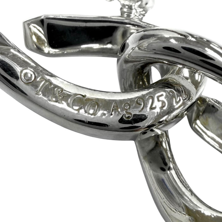Excellent TIFFANY&Co. Pierce Forge Drop Link Pierce Silver AG925 Women