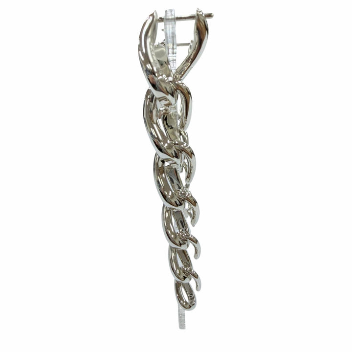 Excellent TIFFANY&Co. Forge Drop Link Pierce Accessories Silver AG925 Women