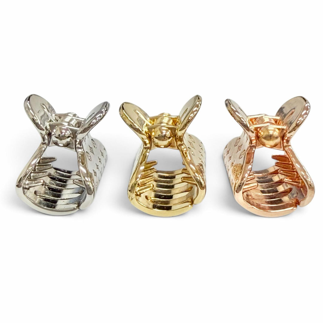 Excellent LOUIS VUITTON Accessoires Shubu Nanogram PM Hair Clip M68940