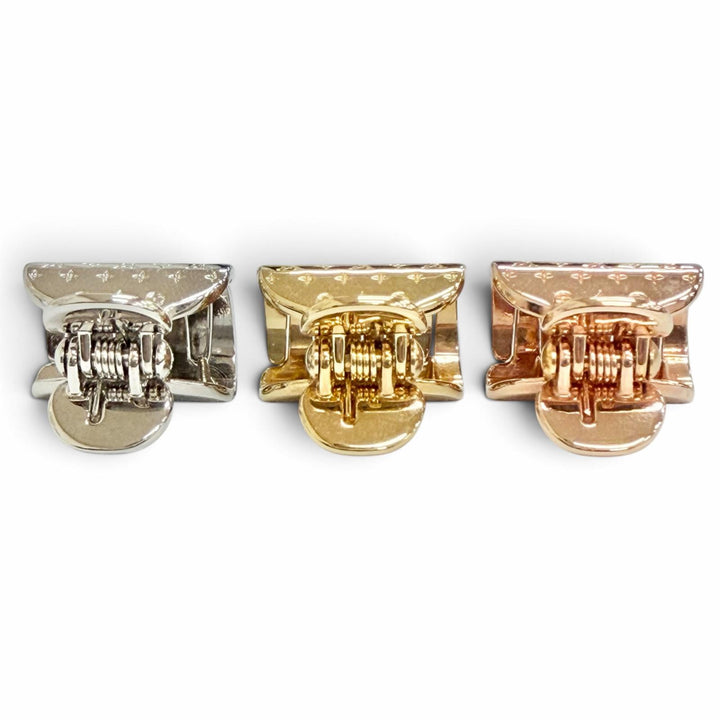 Excellent LOUIS VUITTON Accessoires Shubu Nanogram PM Hair Clip M68940