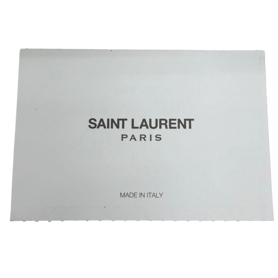 Pristine SAINT LAURENT PARIS LE 5 7 Mini Hobo Boa Handbag beige Mouton 760375