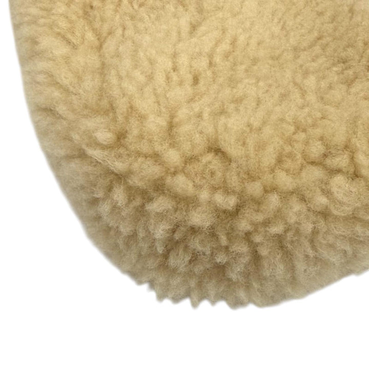 Pristine SAINT LAURENT PARIS Handbag LE 5 7 Mini Hobo Boa beige Mouton 760375