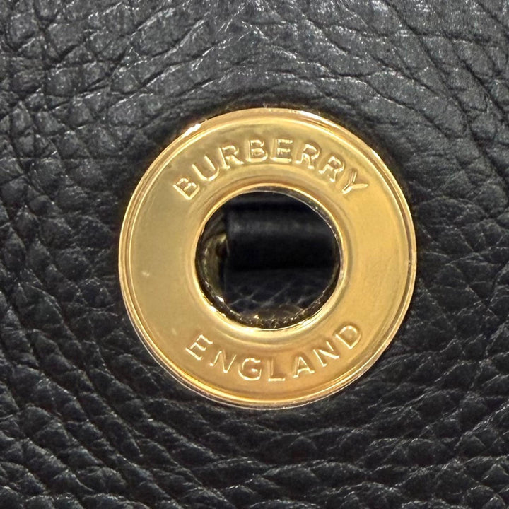 Excellent BURBERRY Handbag black leather Women 8111270