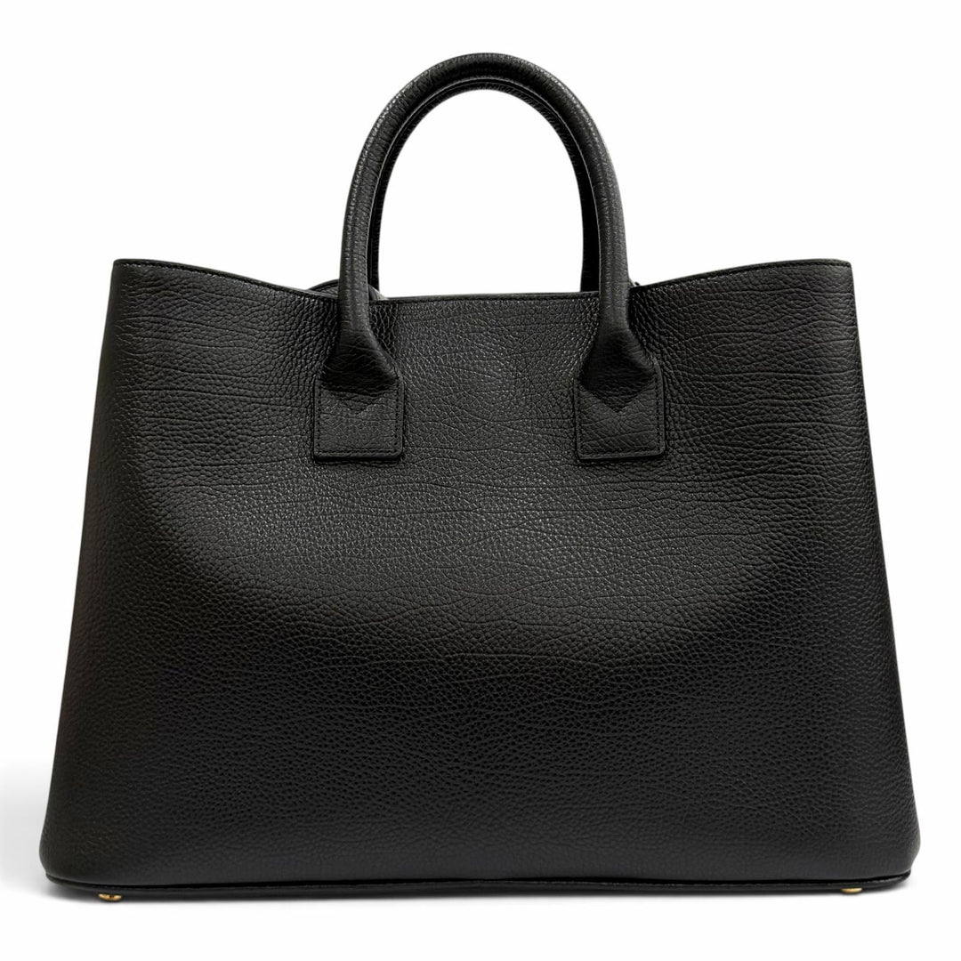 Excellent BURBERRY Handbag black leather Women 8111270