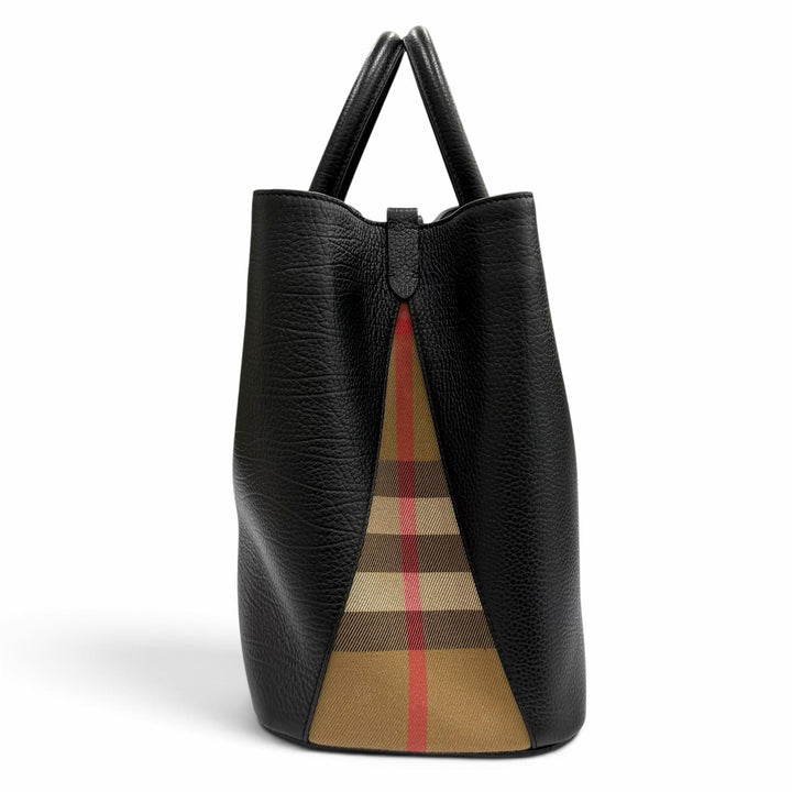 Excellent BURBERRY Handbag black leather Women 8111270