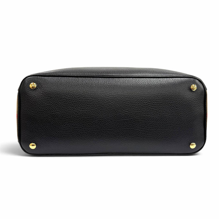 Excellent BURBERRY Handbag black leather Women 8111270