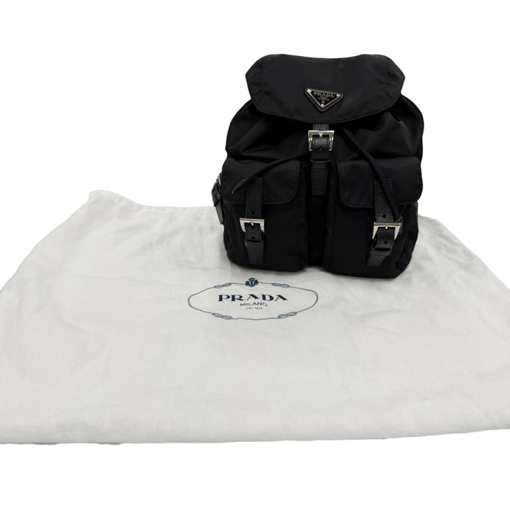 Great PRADA Backpack Â· Daypack Small Re-Nylon backpack Triangle logo 1BZ677