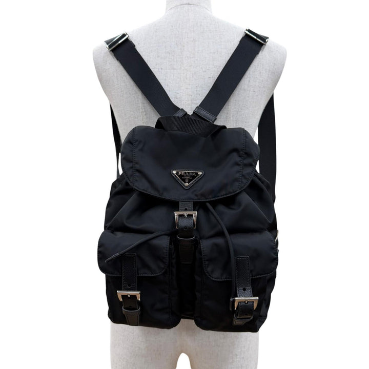 Great PRADA Backpack Â· Daypack Small Re-Nylon backpack Triangle logo 1BZ677