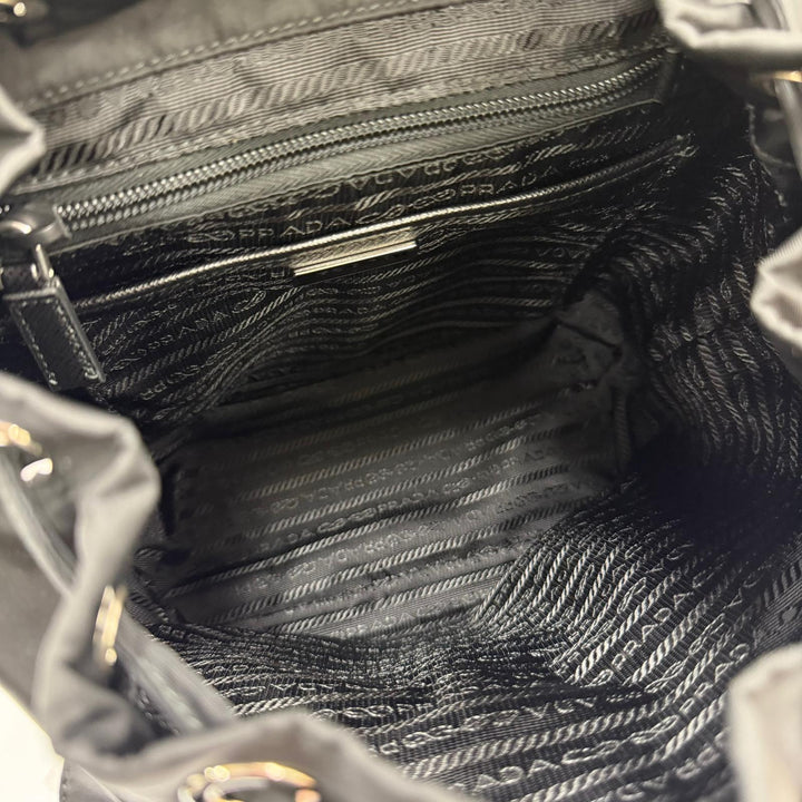 Great PRADA Backpack Â· Daypack Small Re-Nylon backpack Triangle logo 1BZ677
