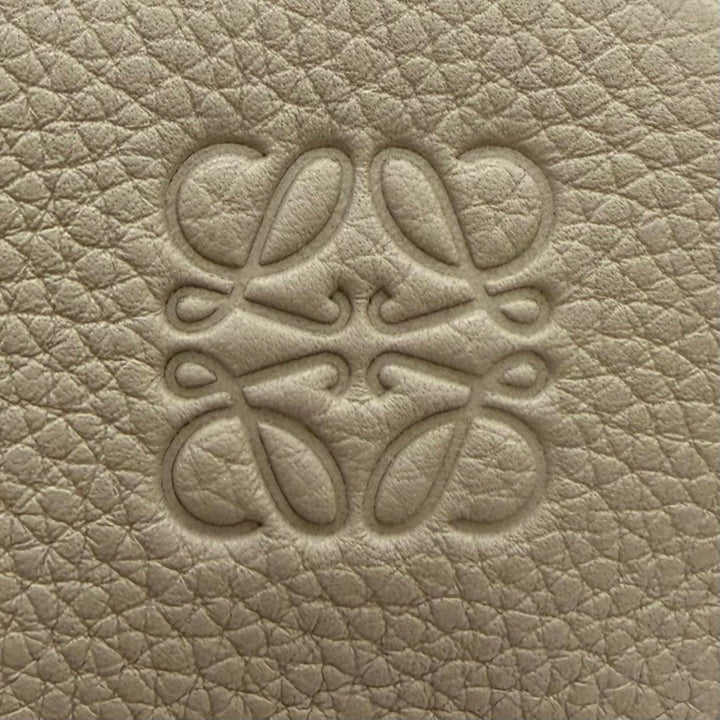 Great LOEWE Handbag Americana 28 Anagram-engraved grain calf 2-way shoulder bag