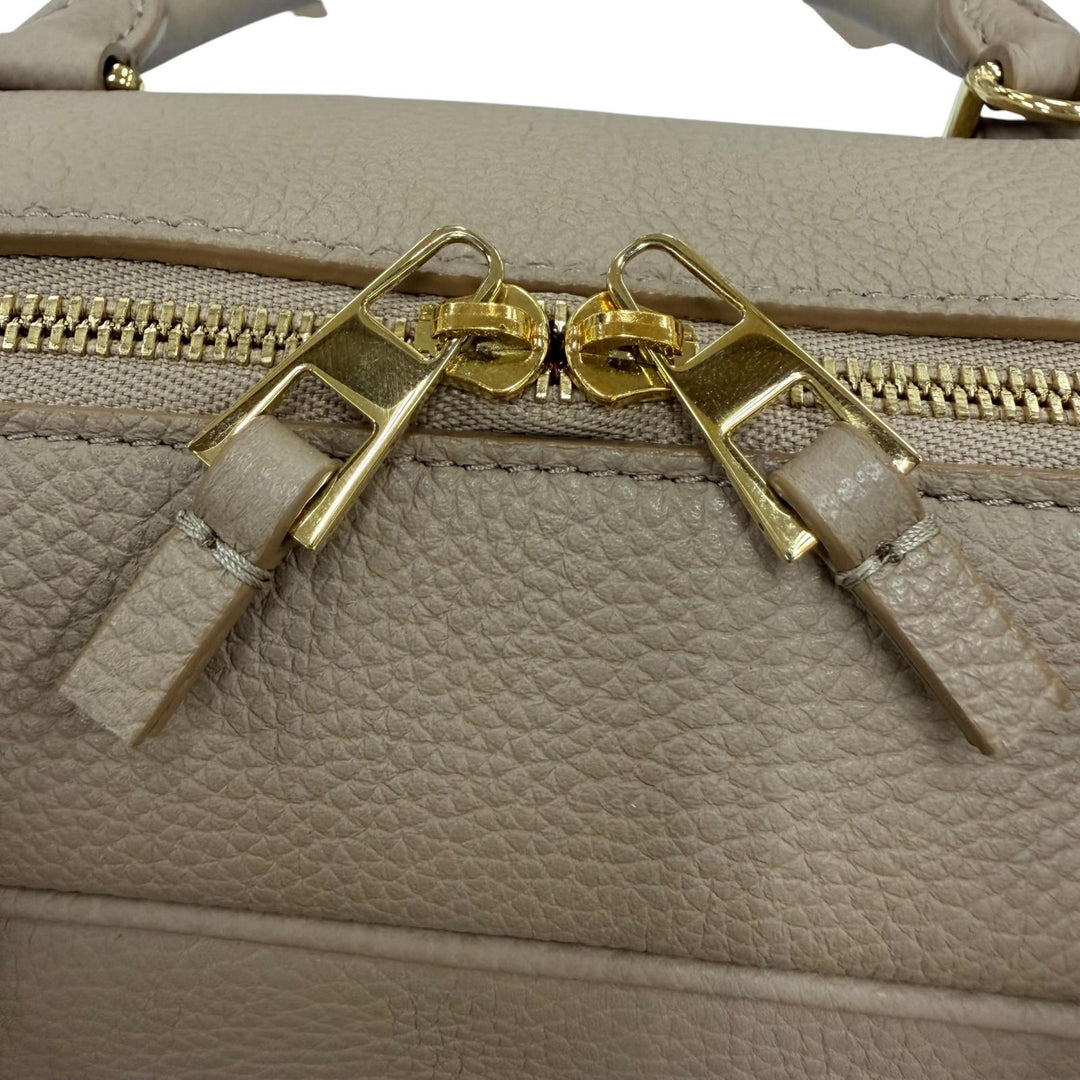 Great LOEWE Handbag Americana 28 Anagram-engraved grain calf 2-way shoulder bag