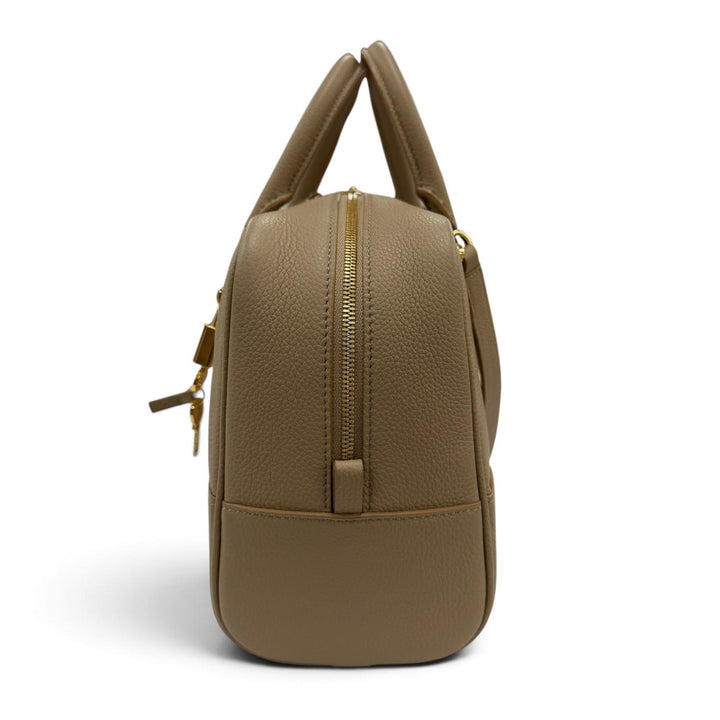 Great LOEWE Handbag Americana 28 Anagram-engraved grain calf 2-way shoulder bag