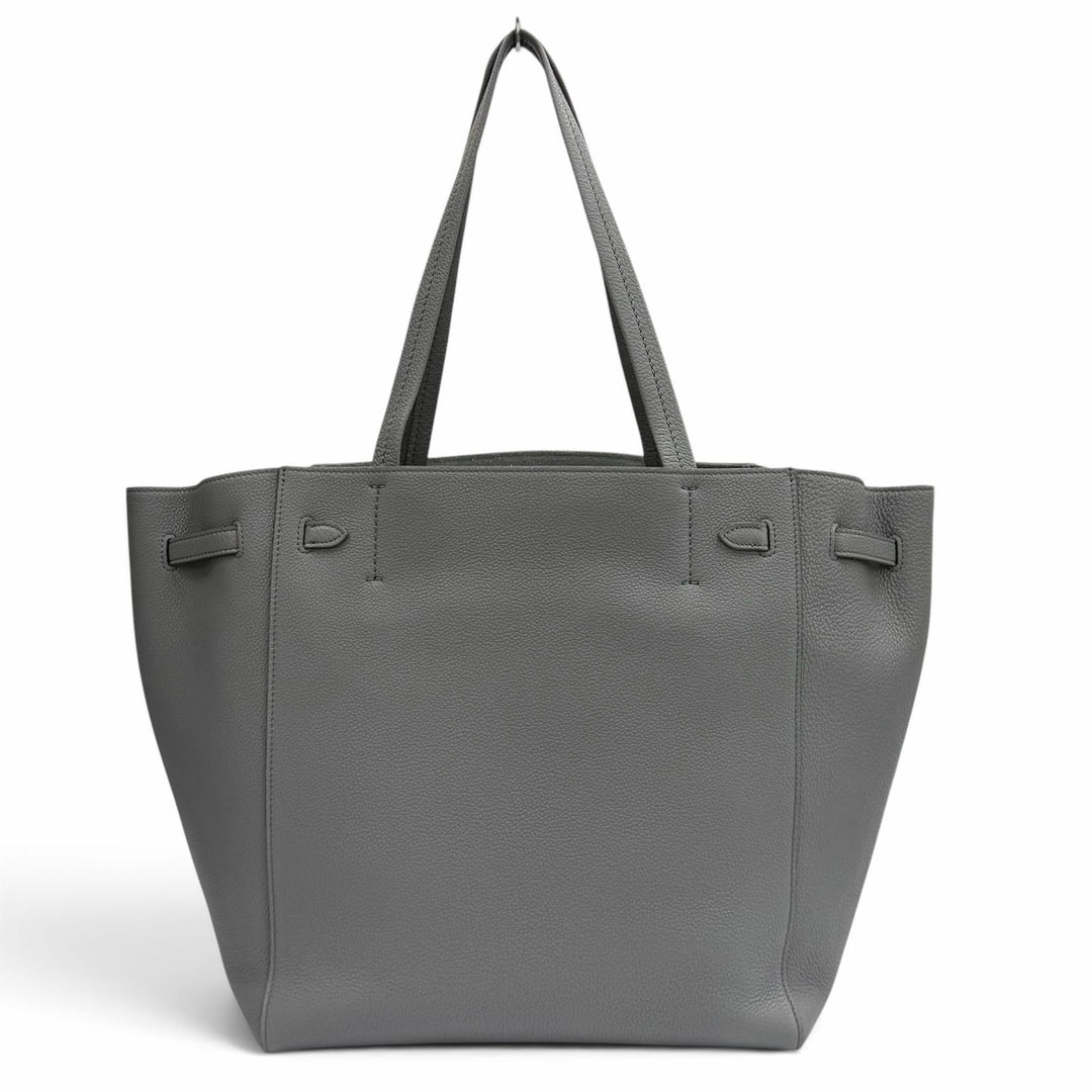 Excellent CELINE Tote Bag Kava Phantom Small gray Soft grain calf Leather 18902