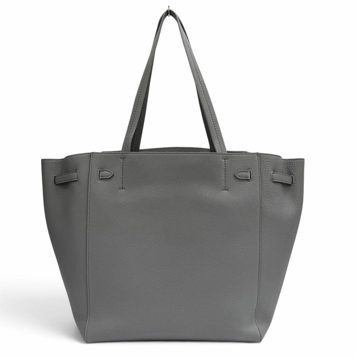 Excellent CELINE Tote Bag Kava Phantom Small gray Soft grain calf Leather 18902