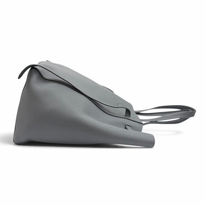 Excellent CELINE Tote Bag Kava Phantom Small gray Soft grain calf Leather 18902