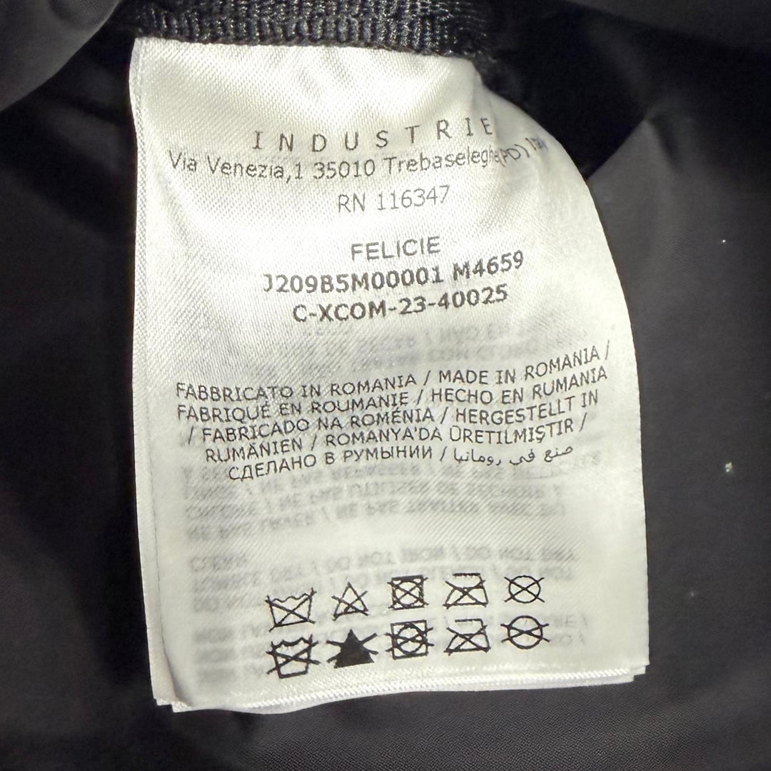 Great MONCLER Sling bag FELICIE Leather logo patch black polyester 5M00001 M4659
