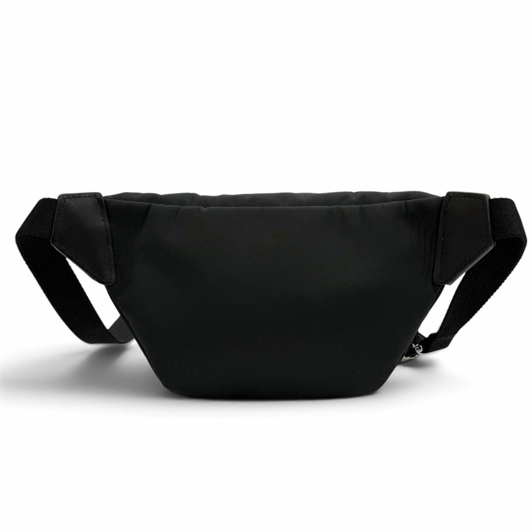 Great MONCLER Sling bag FELICIE Leather logo patch black polyester 5M00001 M4659