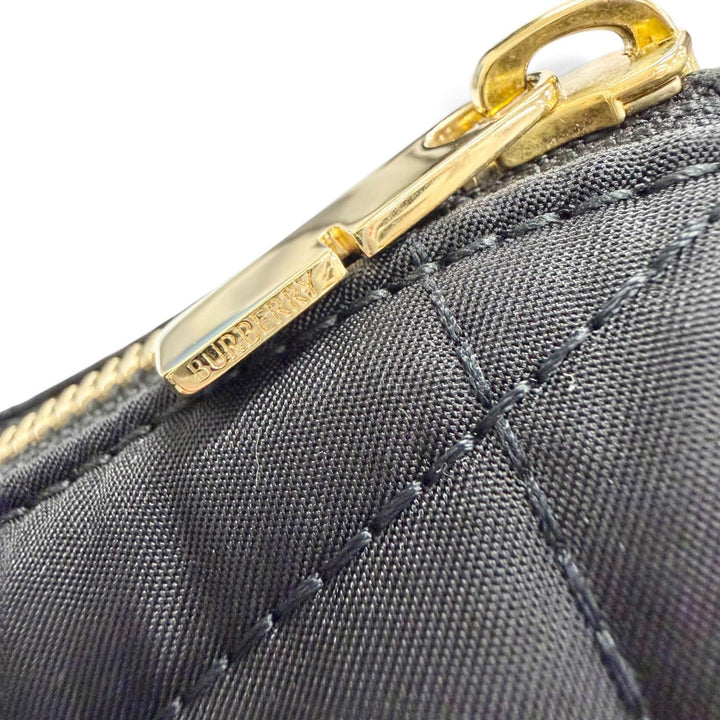 Great BURBERRY Shoulder Bag Horseshoe Cross Sling Bag Nova check pattern 8111928