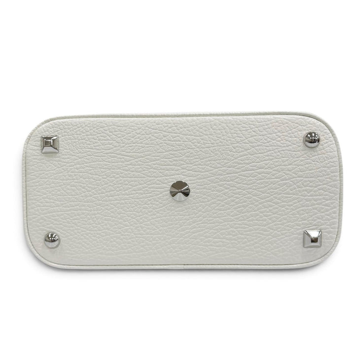 Great Maison Margiela 11 Shoulder Bag 5AC Mini white leather Women S56WG0082