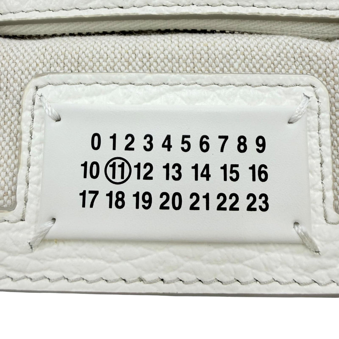 Excellent Maison Margiela 11 Handbag 5AC micro 2WAYShoulder Bag white S56WG0081