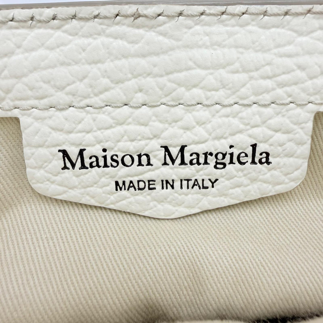 Excellent Maison Margiela 11 Handbag 5AC micro 2WAYShoulder Bag white S56WG0081