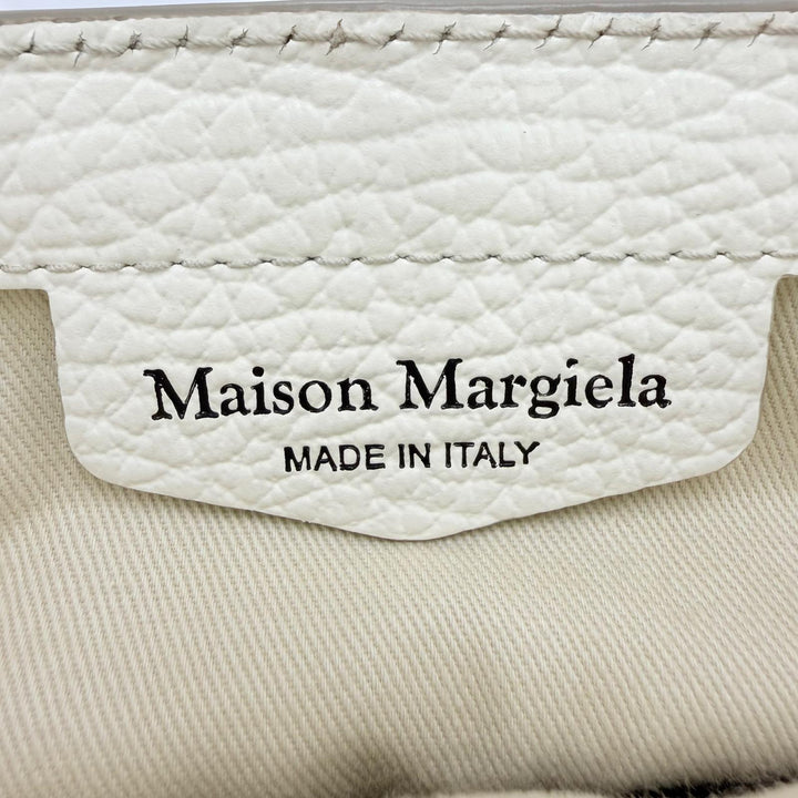 Excellent Maison Margiela 11 Handbag 5AC micro 2WAYShoulder Bag white S56WG0081