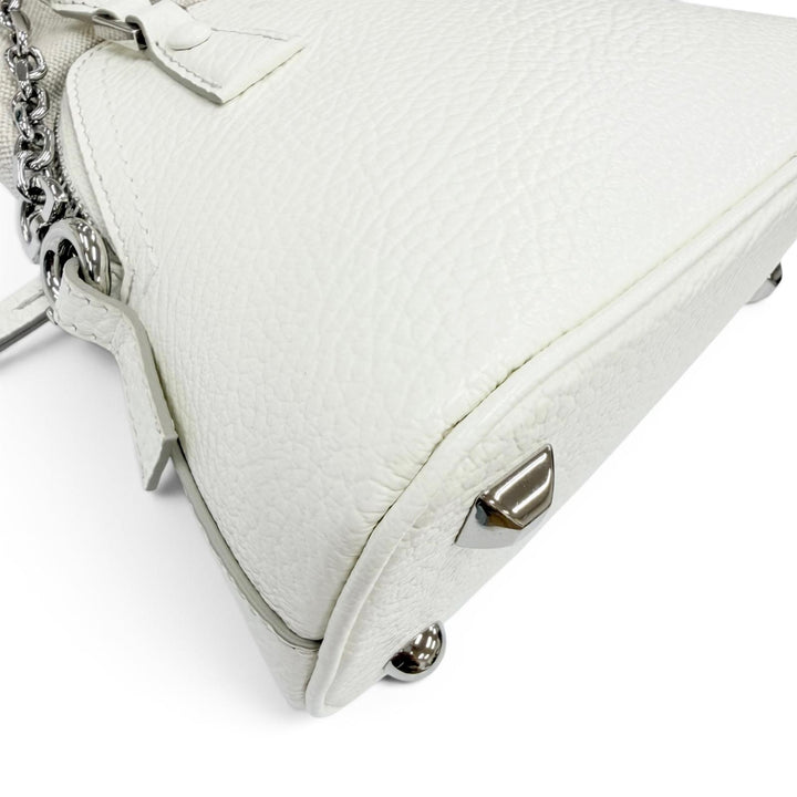 Excellent Maison Margiela 11 Handbag 5AC micro 2WAYShoulder Bag white S56WG0081
