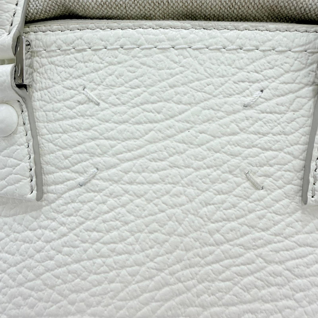 Excellent Maison Margiela 11 Handbag 5AC micro 2WAYShoulder Bag white S56WG0081