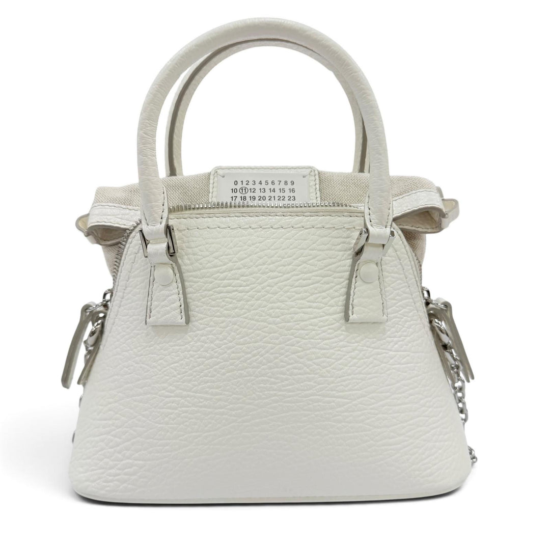 Excellent Maison Margiela 11 Shoulder Bag 5AC Micro Shoulder Bag white S56WG0081