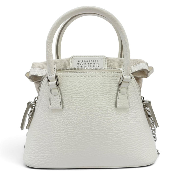 Excellent Maison Margiela 11 Shoulder Bag 5AC Micro Shoulder Bag white S56WG0081