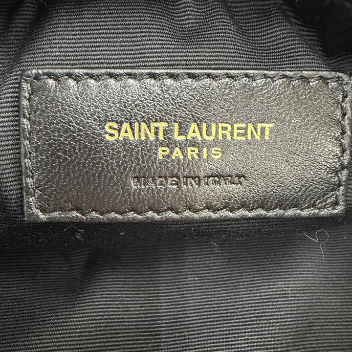 Excellent SAINT LAURENT PARIS Handbag Sado mini tube bag Mouton ChainShoulder