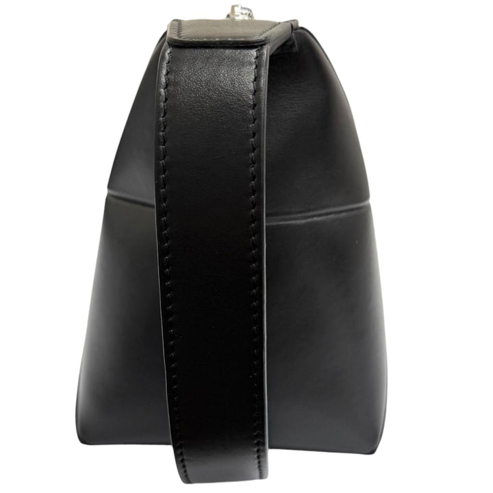 Excellent LOEWE Clutch bag PUZZLE FOLD Wash bag black shiny napa calf