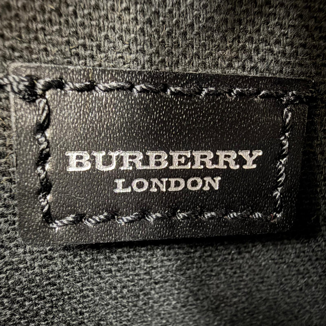 Great BURBERRY LONDON Handbag Nova Check Pattern with Leather Accents beige