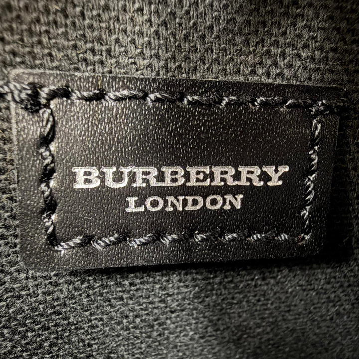 Great BURBERRY LONDON Handbag Nova Check Pattern with Leather Accents beige