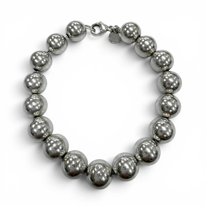 Great TIFFANY&Co. bracelet Hardware ball Silver 925 mens