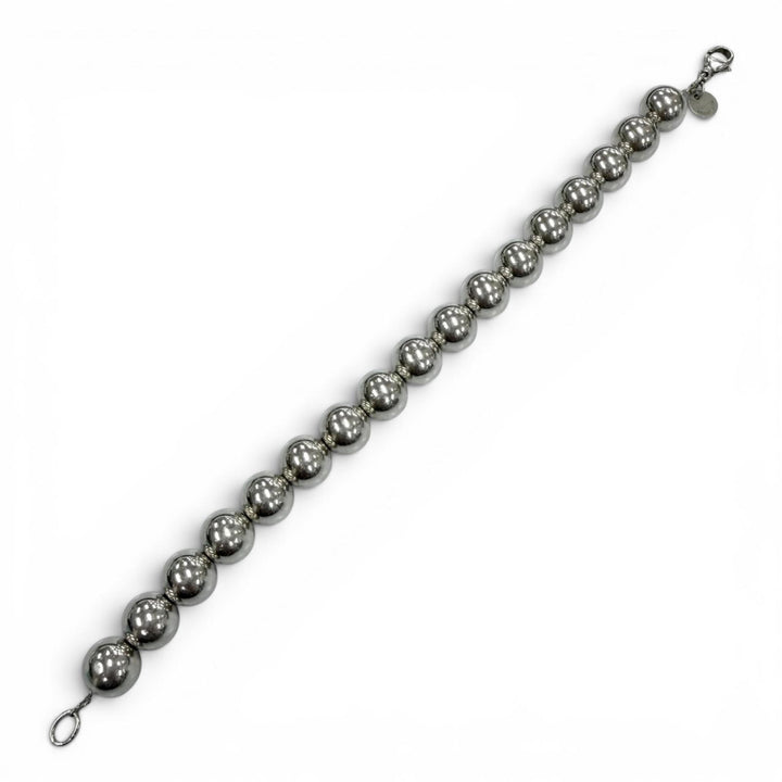 Great TIFFANY&Co. bracelet Hardware ball Silver 925 mens