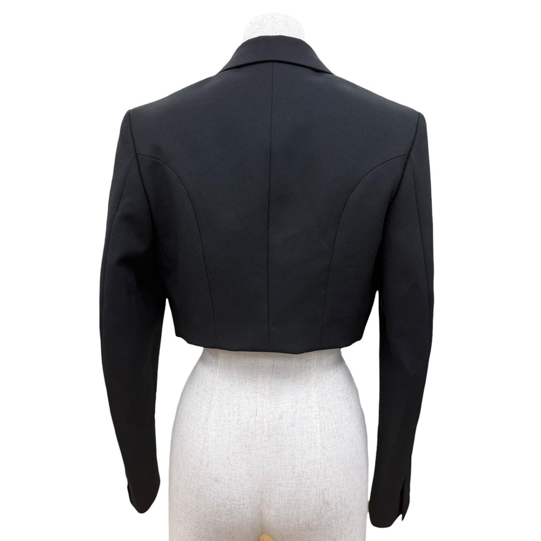 Excellent COMME des GARCONS Jacket Bolero Jacket black Women XS GG-J010