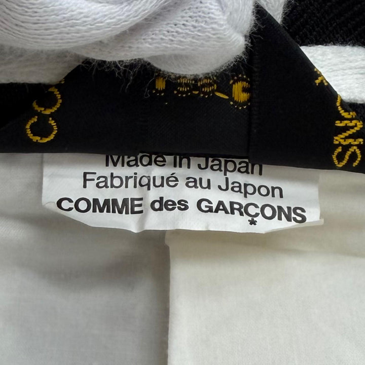 Great COMME des GARCONS coat BLACK ROSE Shirugen Swallowtail polyester S GJ-J018