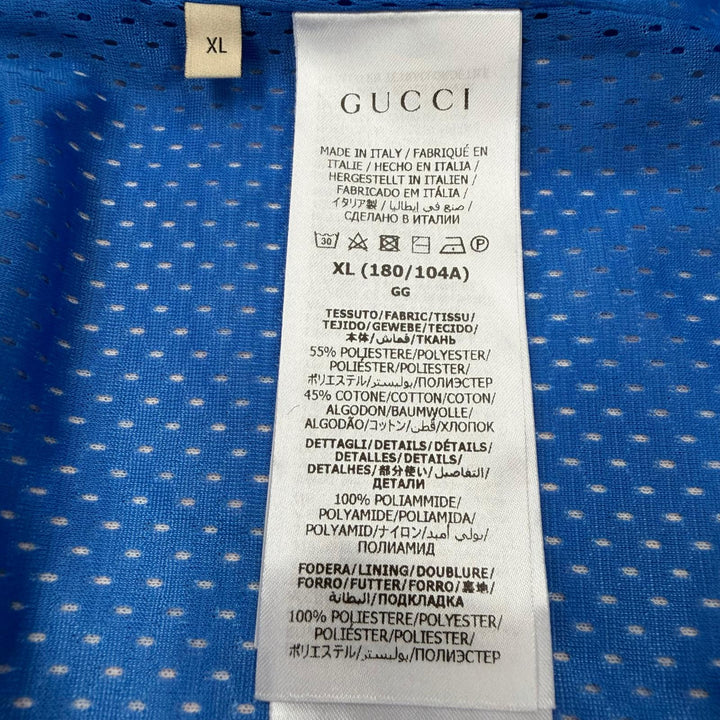 Excellent GUCCI adidas Track jacket Red polyester mens XL 692112