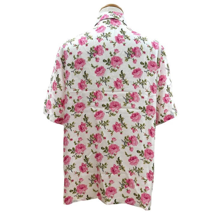 Excellent DIOR Short sleeve shirt pink silk mens 39 193C545A5630