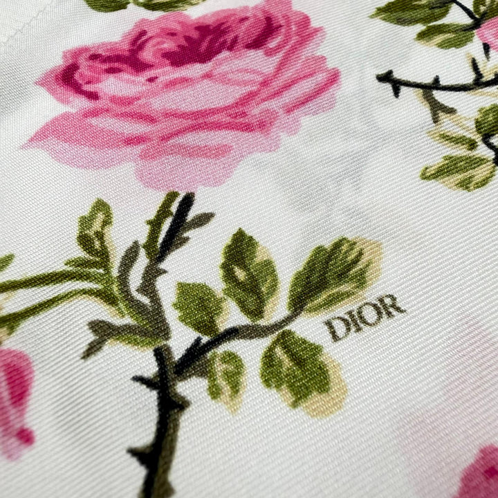 Excellent DIOR Short sleeve shirt pink silk mens 39 193C545A5630
