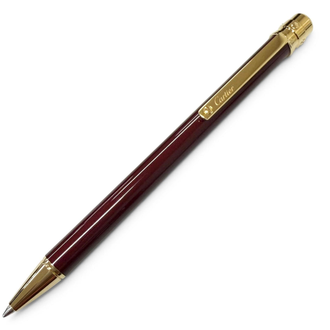 Pristine Cartier Ballpoint pen Santos de Cartier Twist type Bordeaux