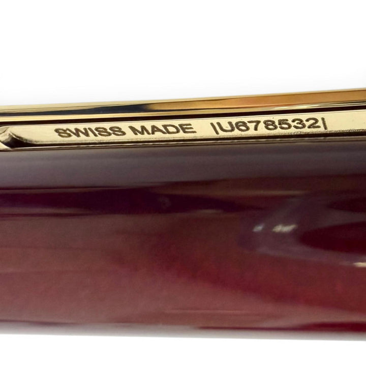 Pristine Cartier Ballpoint pen Santos de Cartier Twist type Bordeaux