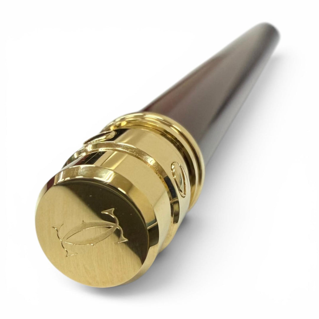 Pristine Cartier Ballpoint pen Santos de Cartier Twist type Bordeaux