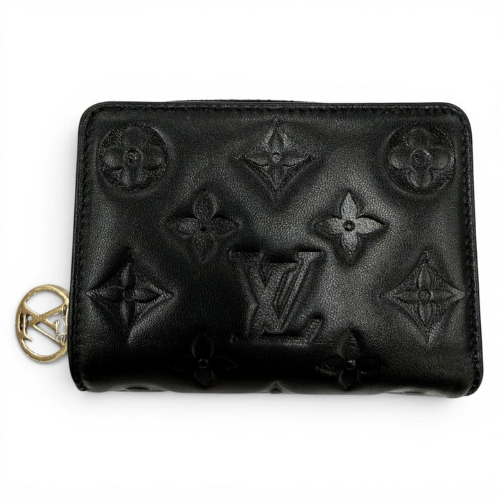 Excellent LOUIS VUITTON Coussin Portefeuille Lou monogram compact wallet M81599