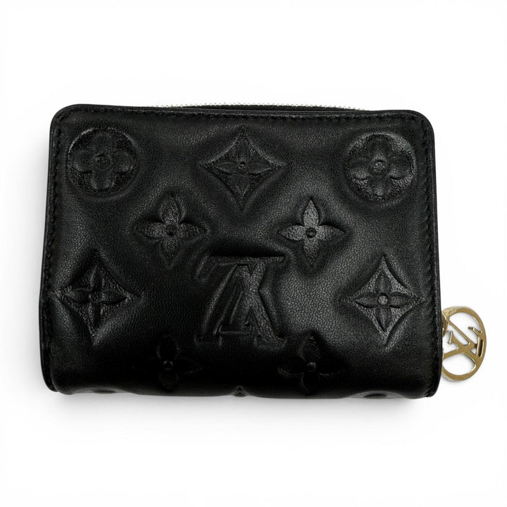 Excellent LOUIS VUITTON Coussin Portefeuille Lou monogram compact wallet M81599