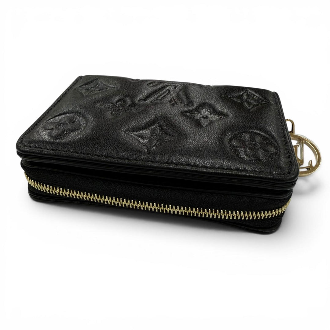 Excellent LOUIS VUITTON Coussin Portefeuille Lou monogram compact wallet M81599